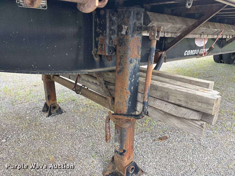image for item OB9681 2015 Dorsey Flat Combo flatbed trailer