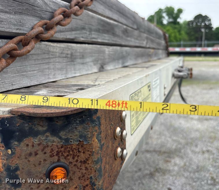 image for item OB9681 2015 Dorsey Flat Combo flatbed trailer