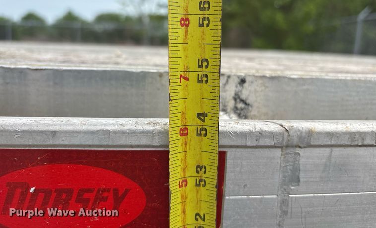 image for item OB9681 2015 Dorsey Flat Combo flatbed trailer