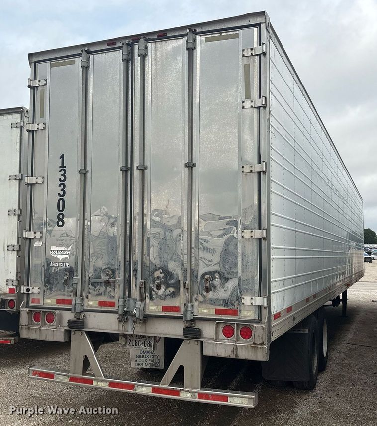 image for item YA0264 2013 Wabash RFALHSA refrigerated van trailer