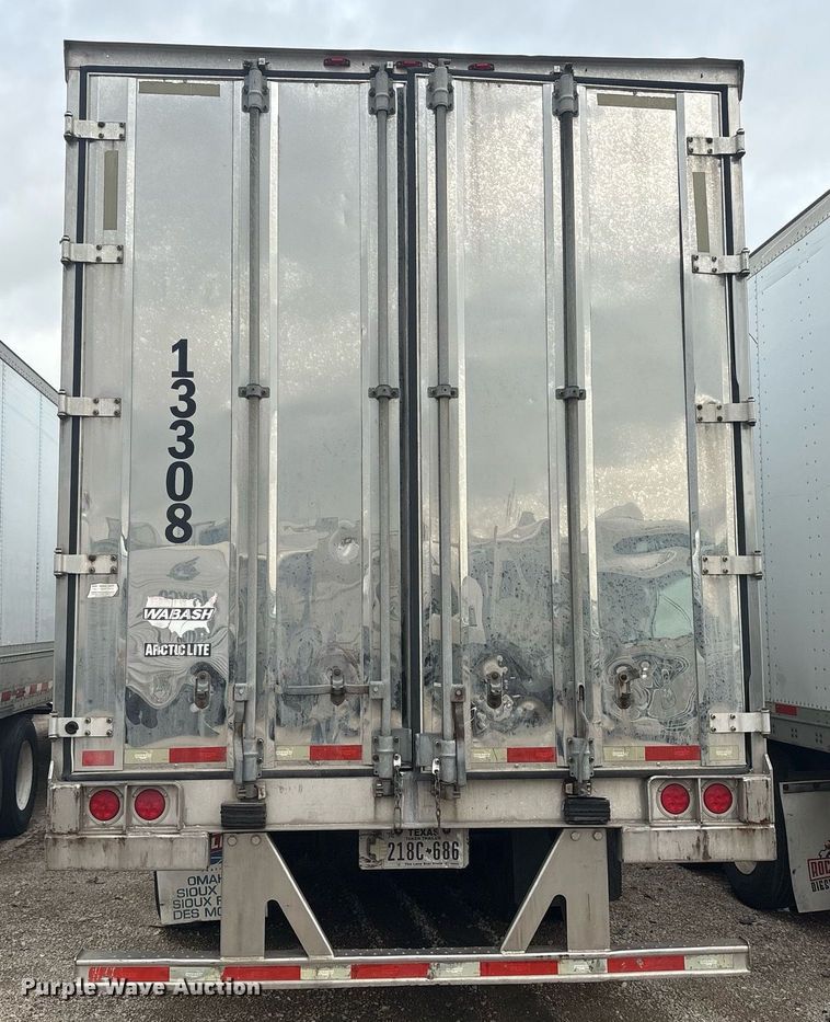 image for item YA0264 2013 Wabash RFALHSA refrigerated van trailer