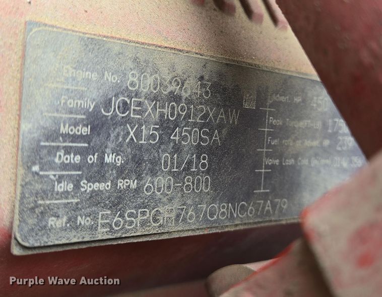 image for item YA0401 2019 Kenworth T680 semi truck