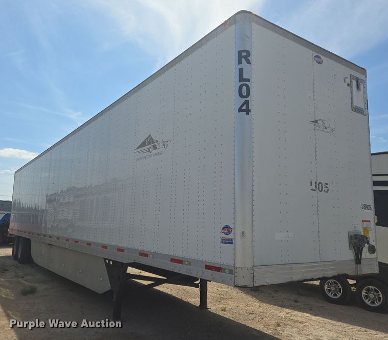 image for item YA0452 2015 Utility Trailers dry van trailer