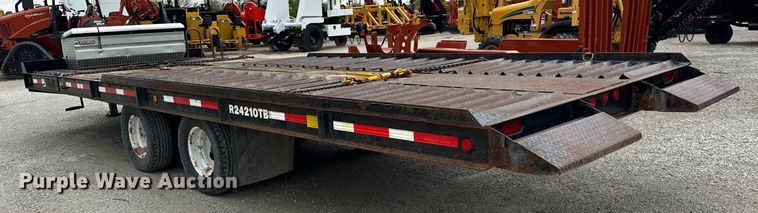 image for item DH9934 2007 Redi Haul tilt deck equipment trailer