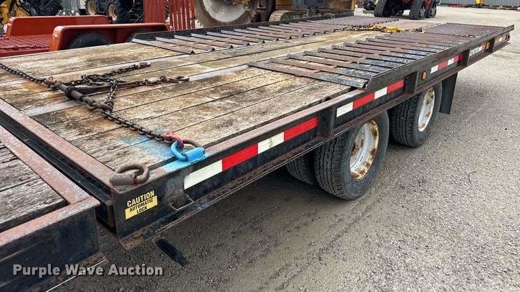 image for item DH9934 2007 Redi Haul tilt deck equipment trailer