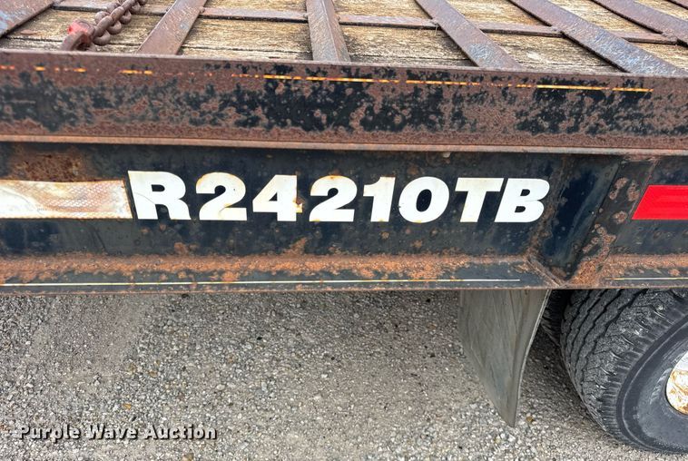 image for item DH9934 2007 Redi Haul tilt deck equipment trailer