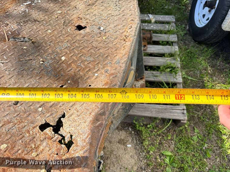 image for item DH9945 Iron star Iron Star flatbed pickup truck bed