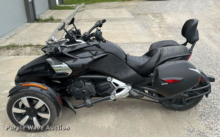 image for item DO0973 2015 Can-Am Spyder F3 SE6 motorcycle