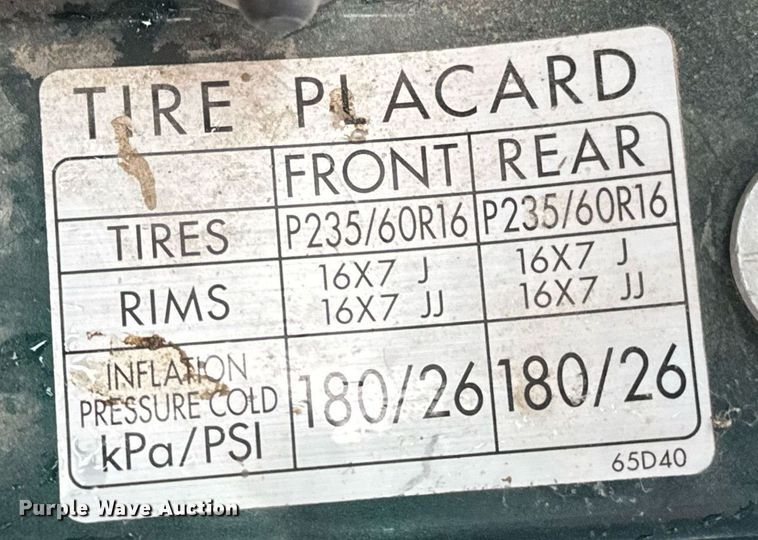 image for item DO0986 2001 Suzuki Grand Vitara SUV