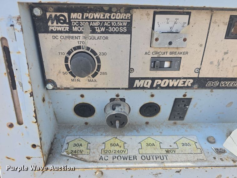 image for item DO7939 MQ Whisperweld FSW300SS welder/generator