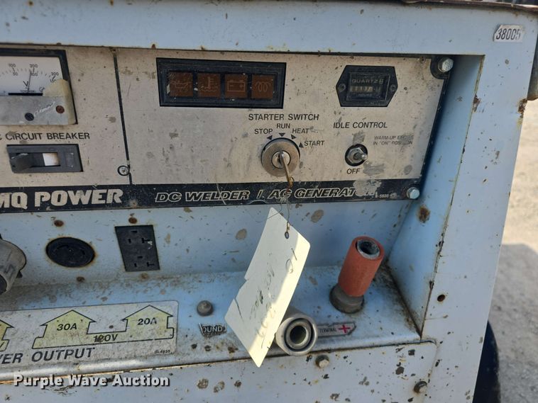 image for item DO7939 MQ Whisperweld FSW300SS welder/generator