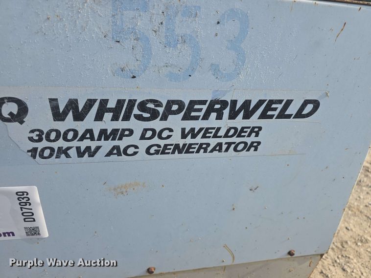 image for item DO7939 MQ Whisperweld FSW300SS welder/generator