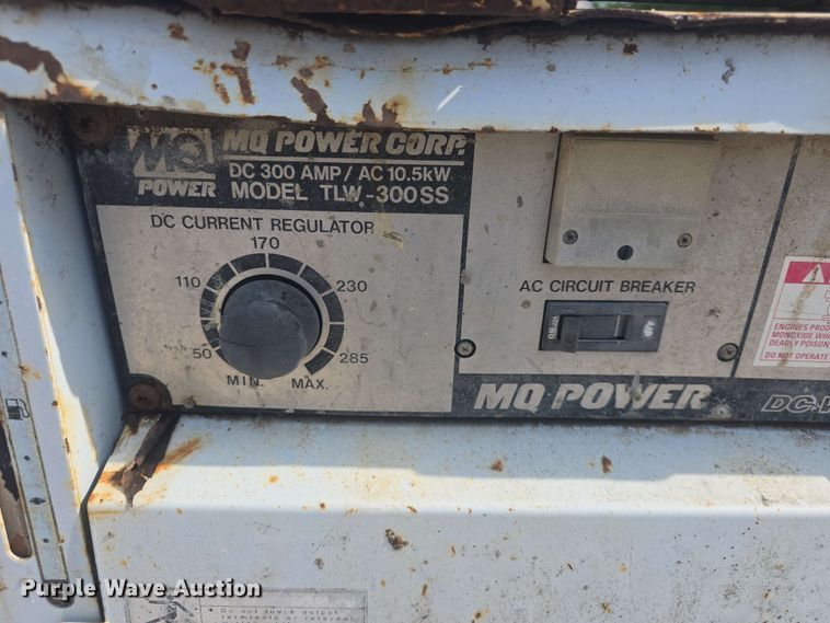 image for item DO7940 MQ Whisperweld TLW300SS welder/generator