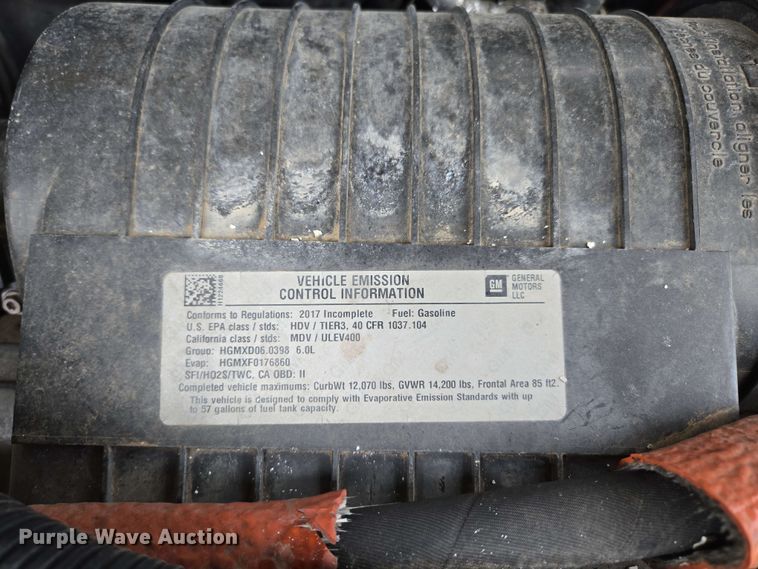 image for item DP6368 2017 Chevrolet Express G4500 shuttle bus