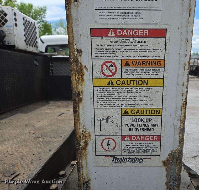 image for item DP6374 2007 Freightliner Business Class M2 utility / service truck