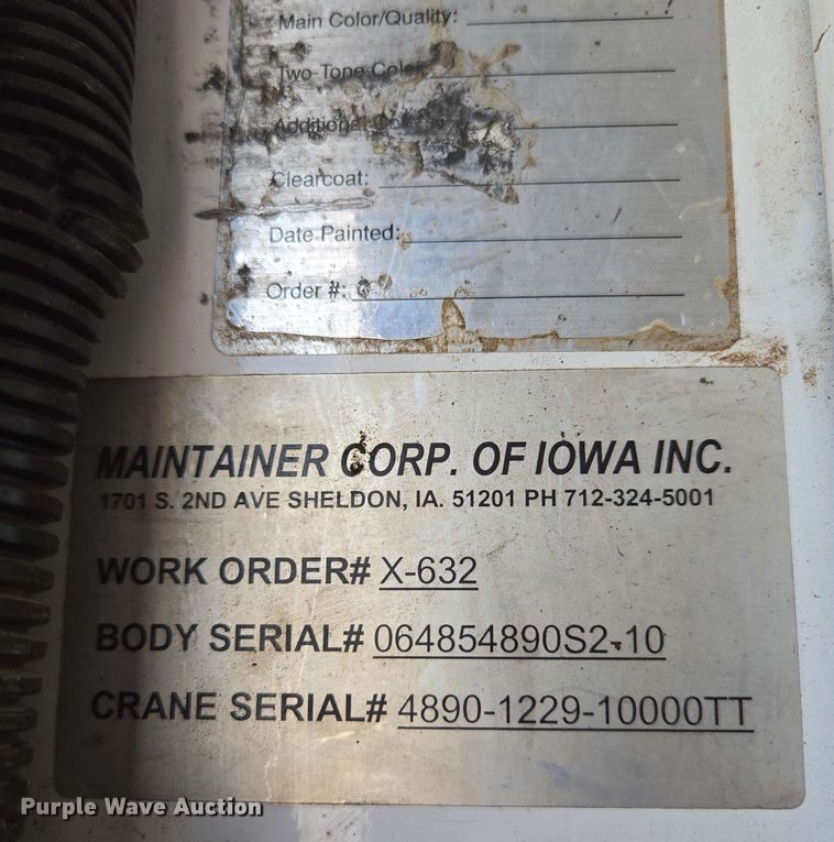 image for item DP6374 2007 Freightliner Business Class M2 utility / service truck