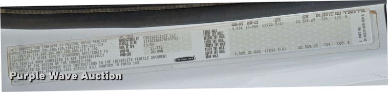 image for item DP6374 2007 Freightliner Business Class M2 utility / service truck