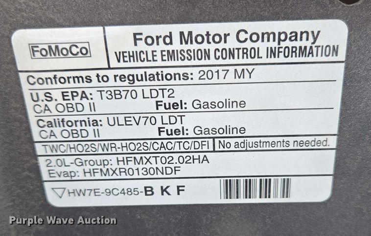 image for item DP6404 2017 Ford Escape SE SUV