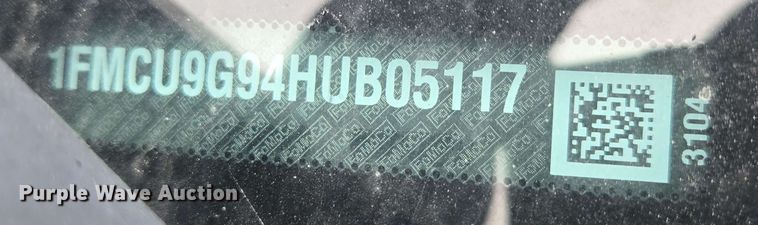 image for item DP6404 2017 Ford Escape SE SUV