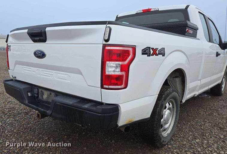 image for item DP6406 2018 Ford F150 XL SuperCab pickup truck