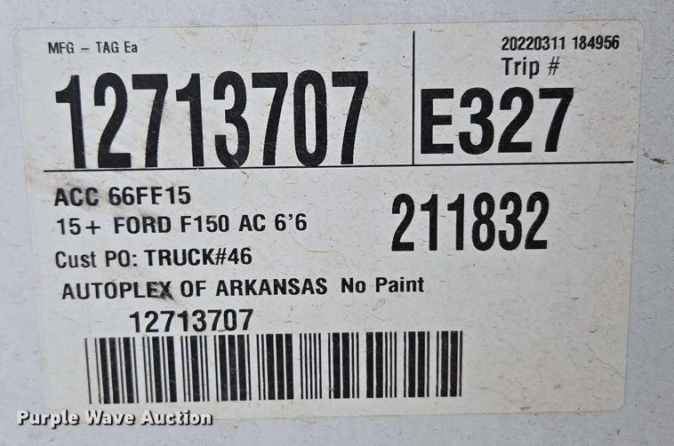 image for item DP6407 2016 Ford F150 SuperCab pickup truck