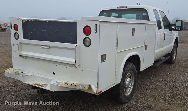 image for item DP6408 2011 Ford F250 Super Duty utility bed pickup truck