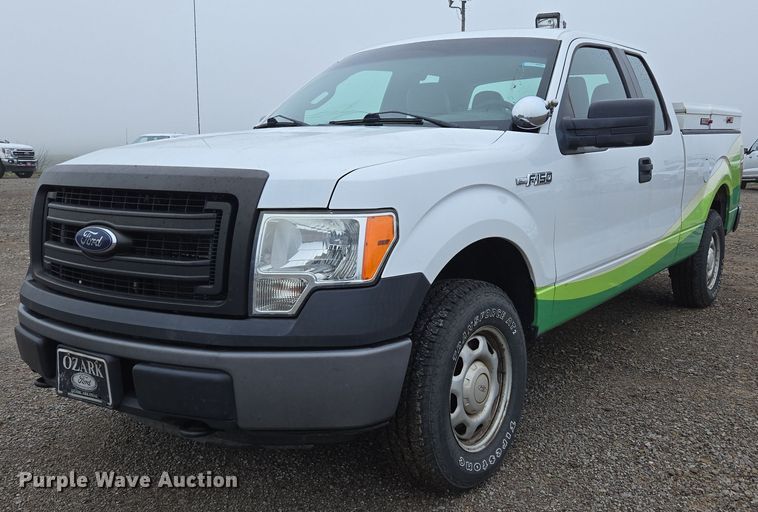 image for item DP6409 2014 Ford F150 SuperCab pickup truck