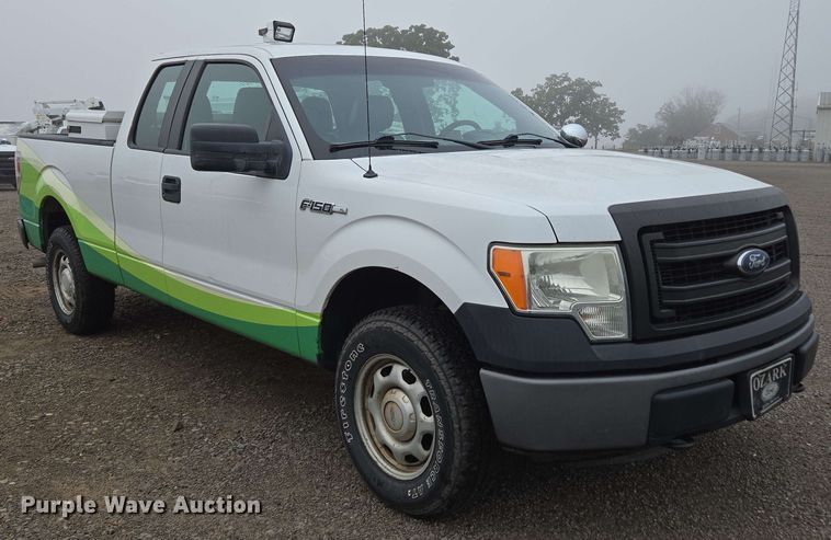 image for item DP6409 2014 Ford F150 SuperCab pickup truck