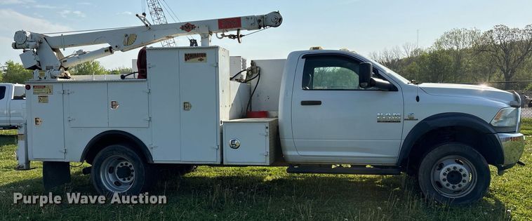 image for item DS3666 2014 Dodge Ram 5500HD utility / service truck