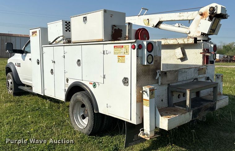 image for item DS3666 2014 Dodge Ram 5500HD utility / service truck