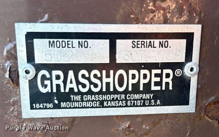 image for item DS4283 Grasshopper 932G2 ZTR lawn mower