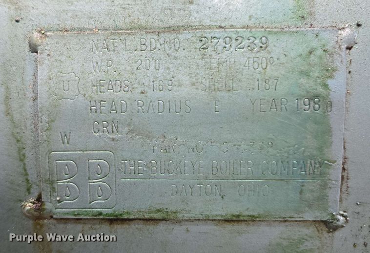 image for item DT6824 1980 Quincy 340-33 air compressor