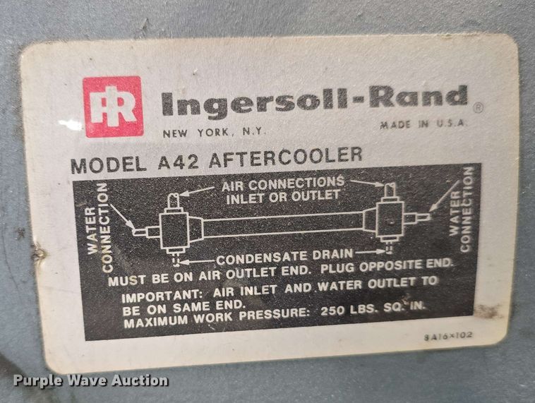 image for item DT6825 1974 Ingersoll Rand 253-T306TM air compressor