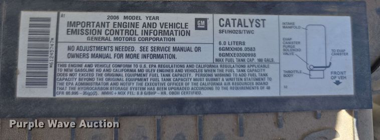 image for item DT6832 2006 Chevrolet Express G3500 shuttle bus