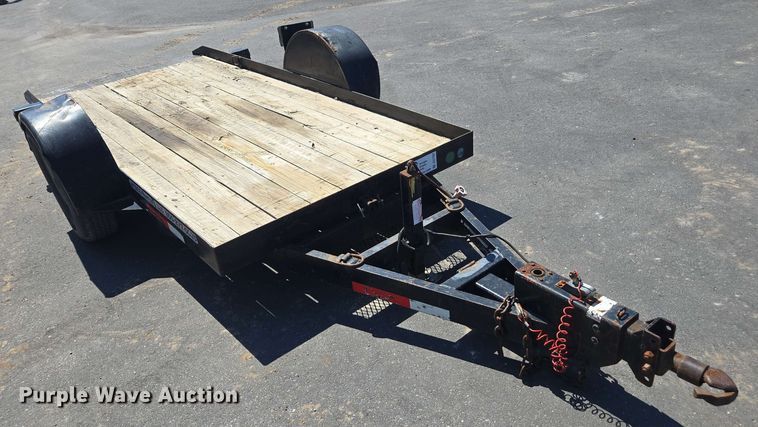 image for item DU7752 2015 Region Welding tilt deck utility trailer