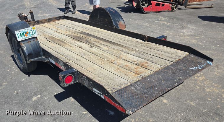 image for item DU7752 2015 Region Welding tilt deck utility trailer