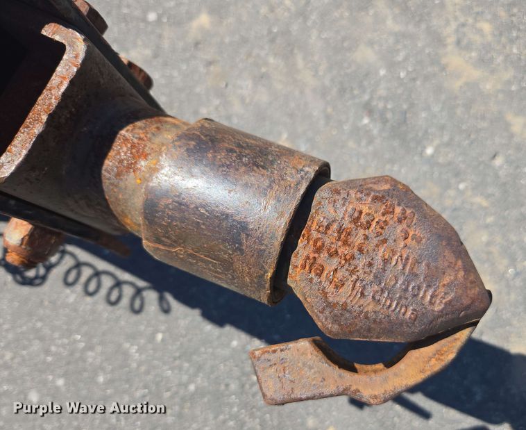 image for item DU7752 2015 Region Welding tilt deck utility trailer