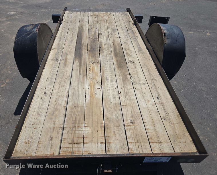 image for item DU7752 2015 Region Welding tilt deck utility trailer