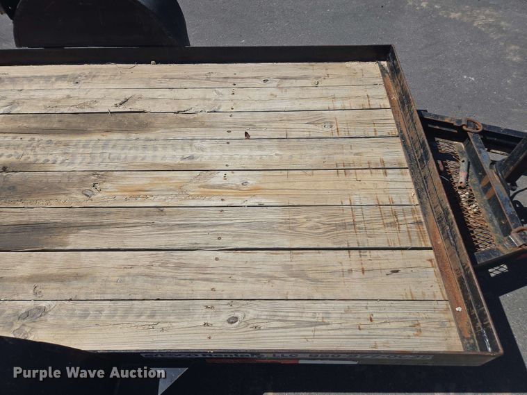 image for item DU7752 2015 Region Welding tilt deck utility trailer