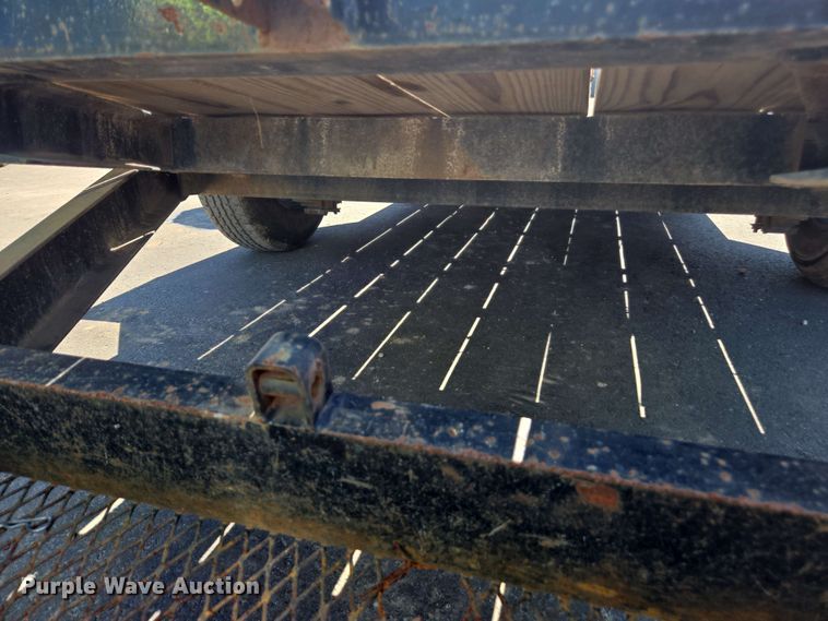 image for item DU7752 2015 Region Welding tilt deck utility trailer