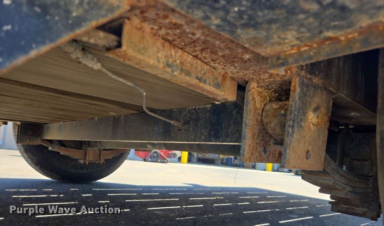 image for item DU7752 2015 Region Welding tilt deck utility trailer