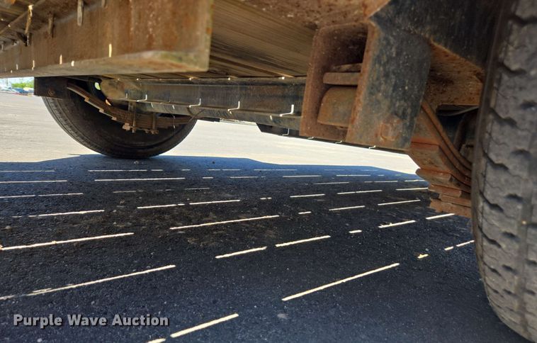 image for item DU7752 2015 Region Welding tilt deck utility trailer