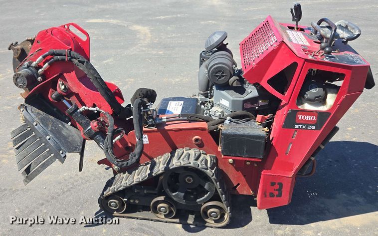 image for item DU7753 Toro STX26 stump grinder