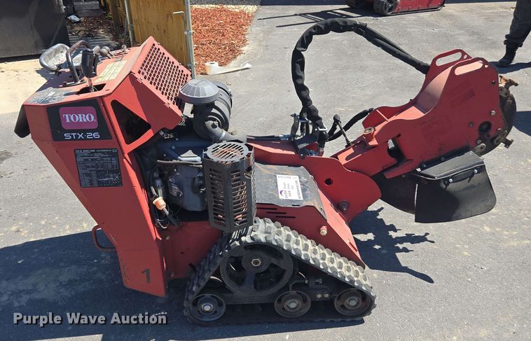 image for item DU7754 Toro STX26 stump grinder