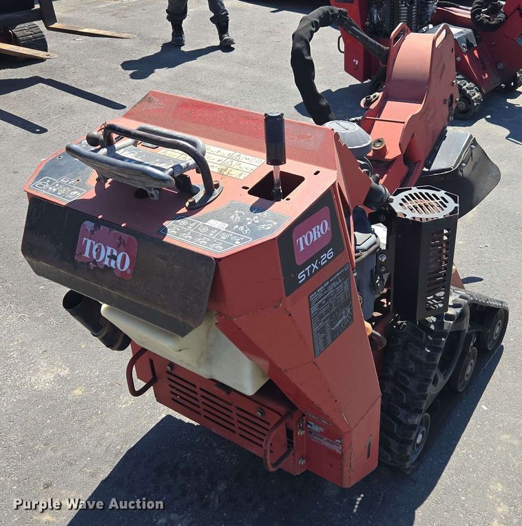 image for item DU7754 Toro STX26 stump grinder