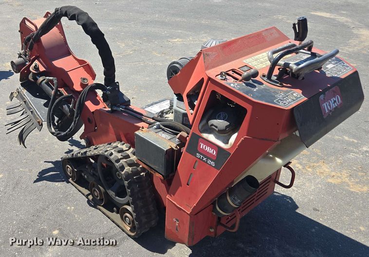 image for item DU7754 Toro STX26 stump grinder