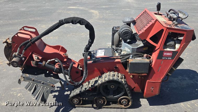 image for item DU7754 Toro STX26 stump grinder