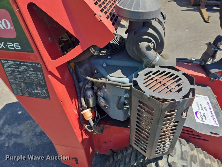 image for item DU7754 Toro STX26 stump grinder