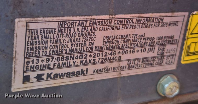 image for item DU7754 Toro STX26 stump grinder