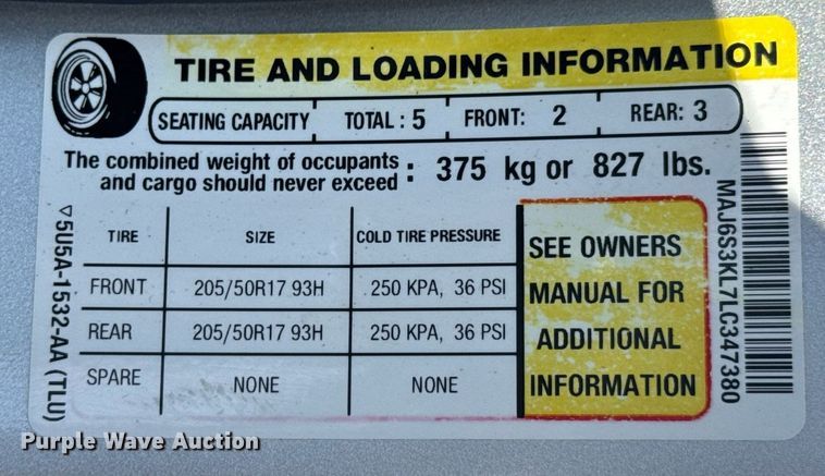 image for item DU9010 2020 Ford EcoSport Titanium SUV